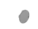 Clear Lens Illuminated Flush Pushbutton Actuator