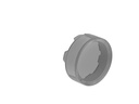 Clear Lens Illuminated Extended Pushbutton Actuator