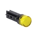 16mm Panel Mount Yellow LED 220VAC/DC