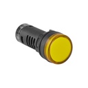 22mm Long Yellow Anti-Interference Pilot Light