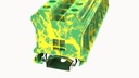 1.5-50mm 125A DIN Terminal Rail Yellow/Green