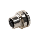 M12 PANEL/MNT CONNECTOR 4A 5PIN FEMALE