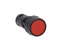 Flush Red Pushbutton 1NO + 1NC Spring Return