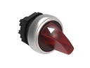 O-I Red Illuminated Selector Switch Spring Return FM R