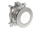 30mm Flush White Momentary Pushbutton Actuator