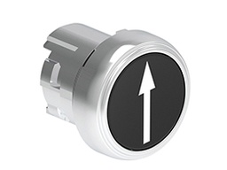 BLK "UP" FLUSH MOMENT. P/BUTTON ACT.