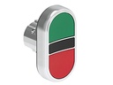 22mm Green/Red Flush Pushbutton Actuator