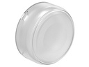 White Flush Button Cap