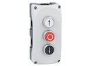3 Hole Up O Down Flush/Extended Pushbutton STAT.