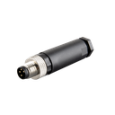 M8 STRAIGHT CONNECTOR 4A 4PIN MALE