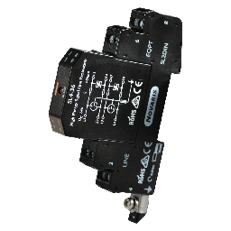 Signal Surge Protector 36 Volt, 500mA, 20kA 2 Pair c/w Base