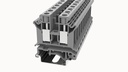 Terminal 10mm² 57A Screw DIN Rail BLUE