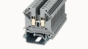 Terminal 4mm² 32A Screw DIN Rail Red