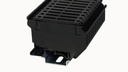 Terminal Fused 4mm² DIN Rail 6.3A, Black