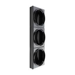 200mm 3 Aspect Traffic Light Housing PC w/ Mounting Accessories