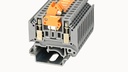 Terminal Disconnect 2.5mm² 12A DIN Rail Grey