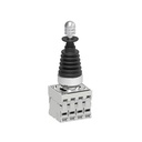 Platinum Metal Joystick 4 Direction, Spring Return with interlock 4NO Contacts