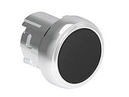 Platinum Metal Flush Pushbutton Black