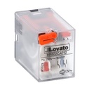 Relay Industrial Plug In 2CO 7A 12VAC + LED