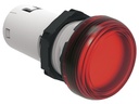 Mounting Block Red LED Pilot Light 48VAC/DC