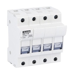 Fuse Holder 10x38, 3 pole + N