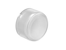 Platinum Rubber Boot for Extended and Illuminated Extended Pushbuttons Transparent
