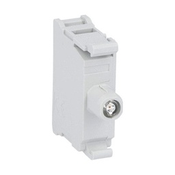 Platinum LED Lamp Holder Block Flashing, Protected 185-265VAC/DC Red