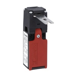 Plastic Key Operated Safety Switch, 2NO+1NC, Straight Key