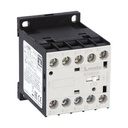 3P Mini Contactor 6A AC3 24VAC Coil, 1NC Auxiliary Contact