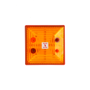 LED Static Beacon 12-28VDC Amber