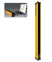 Type 4 Hand Curtain W/Muting 1210mm